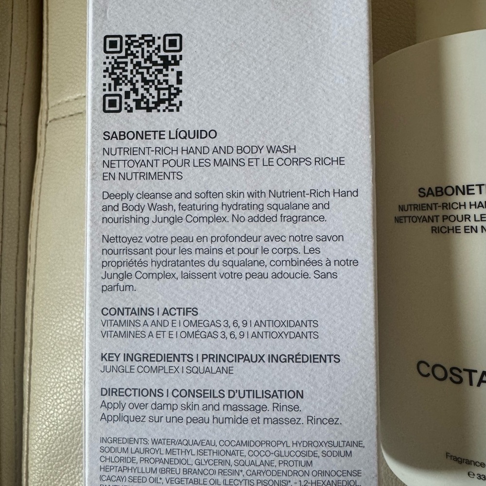 NEW COSTA BRAZIL NEW! Skincare Set with Silver and White Packaging - Picture 11 of 16